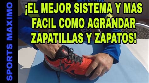 como agrandar zapatillas de lona y goma|como estirar una zapatilla de lona.